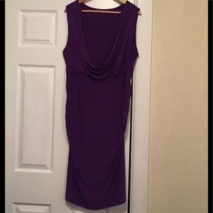 Tiana B. Purple Elegant Dress